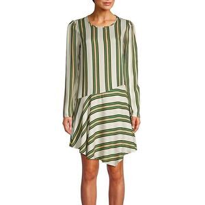 BCBGeneration Stripe Asymmetrical Dress (XXS)